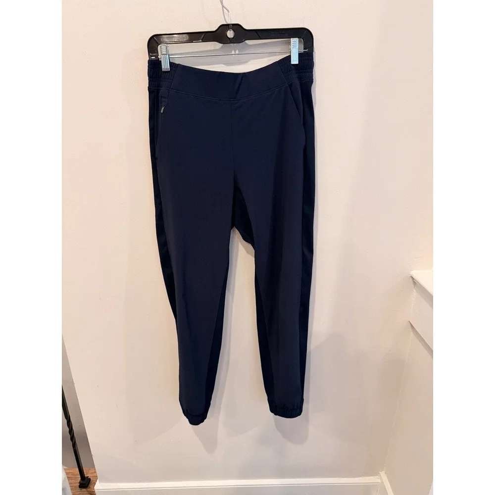 Athleta Brooklyn Jogger Navy Blue Athletic Pants Womens Size 6 NWOT